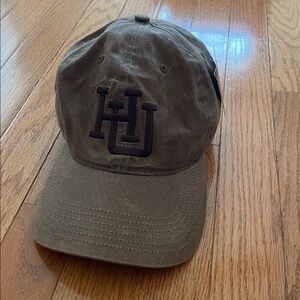 Style 435 Adjustable Hat University of Houston brown suede